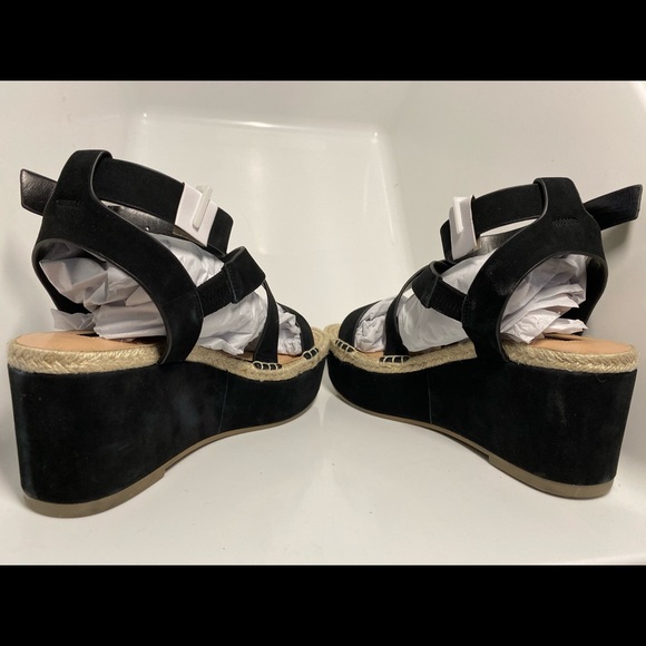Kensie Platform Sandals - black (New) - Picture 5 of 6
